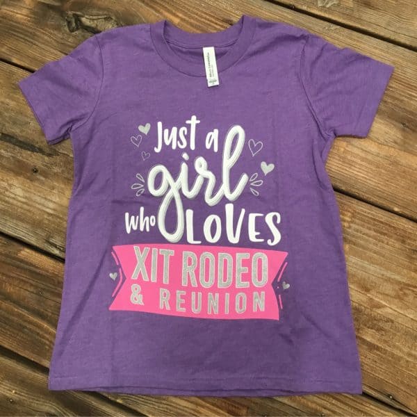 JUST A GIRL YOUTH T-SHIRT