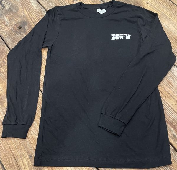 XIT CLASSIC LONG SLEEVE BLACK UNISEX T-SHIRT - Image 2