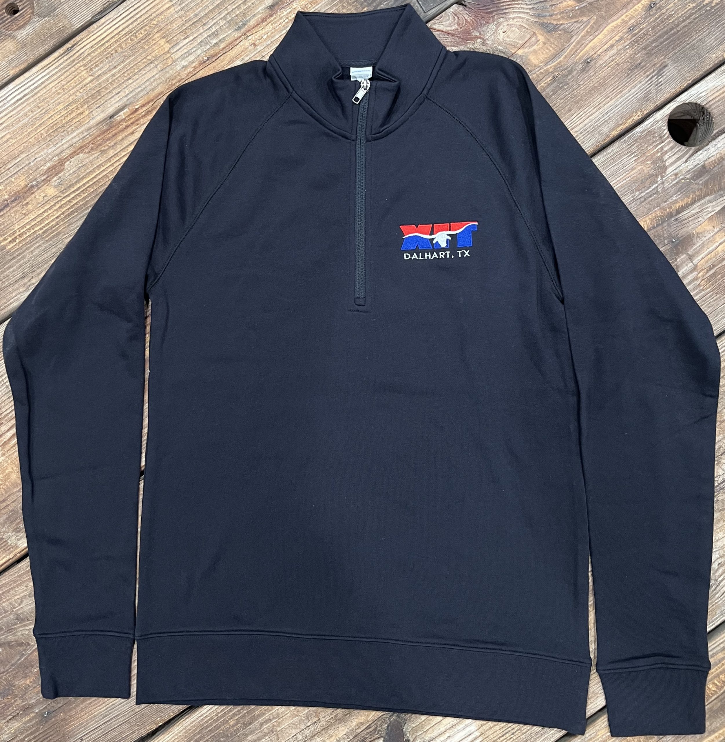 1/4 ZIP CLASSIC XIT LOGO PULLOVER - XIT Rodeo and Reunion